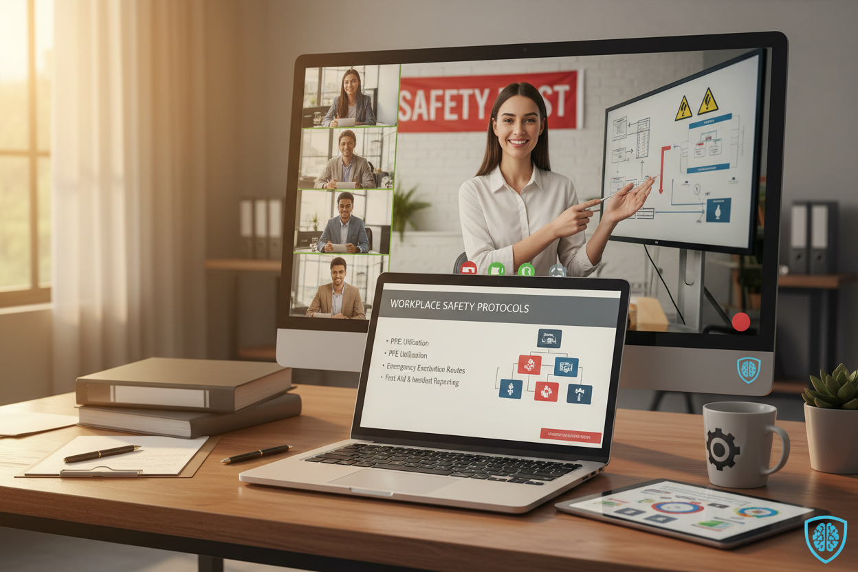 Online training session 